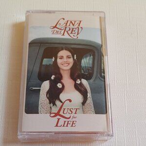 Lana Del Rey Lust For Life Red Cassette Tape 2017